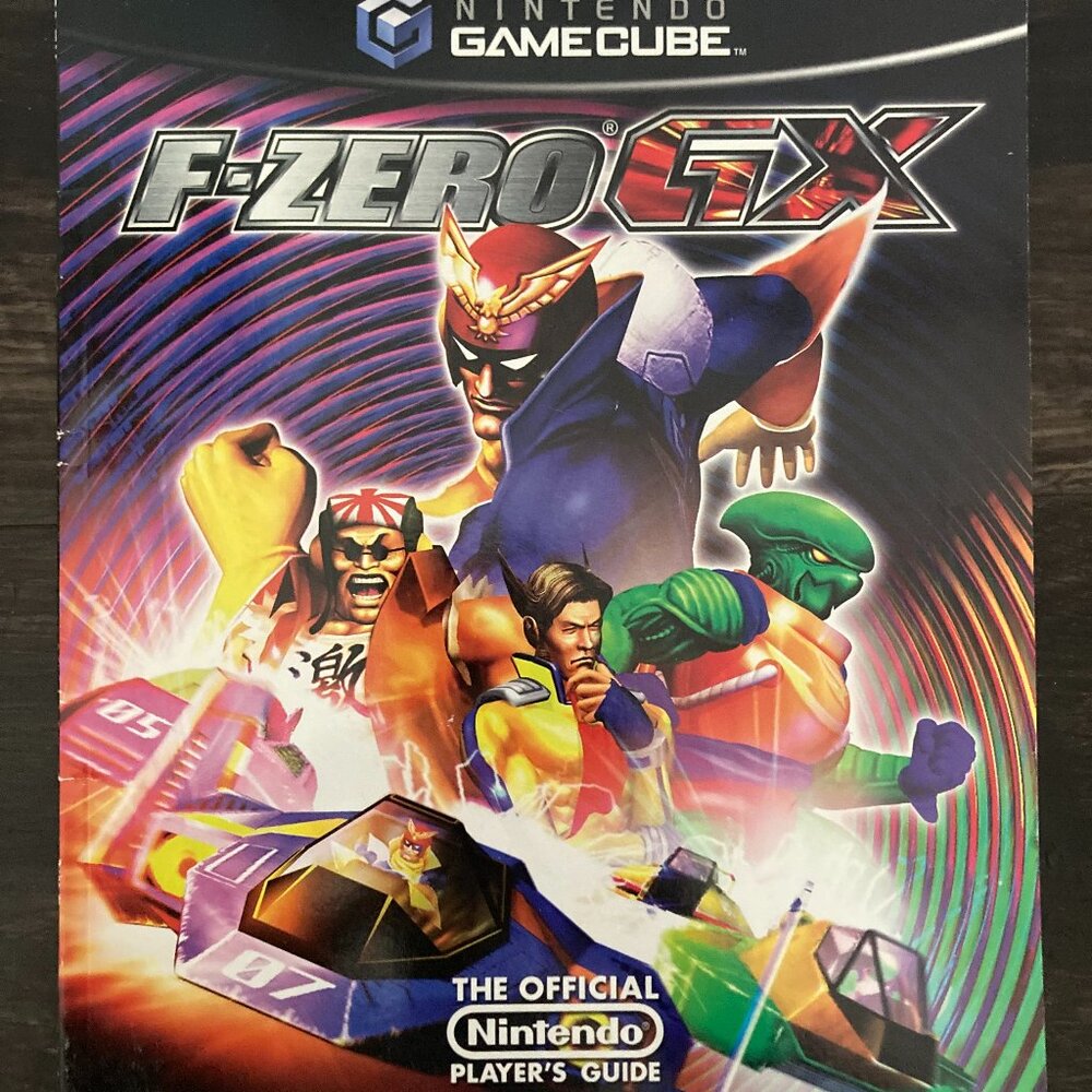 F-ZERO GX PLAYER'S GUIDE - w/poster Official Guide From Nintendo Power